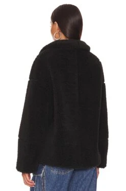 CHAQUETA ALISS FAUX SHEARLING Black 10 CHAQUETA ALISS FAUX SHEARLING Black -Hot Sale Clothing Store VELVET WO393 V4