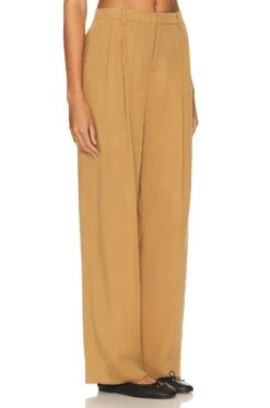 Vince Drop Waist Pleated Trouser Amber Wave -Hot Sale Clothing Store VINCE WP233 V2