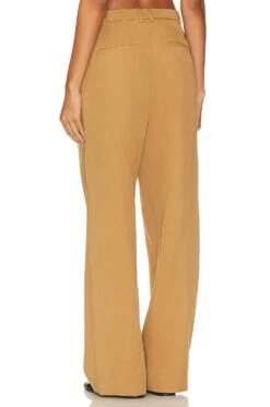 Vince Drop Waist Pleated Trouser Amber Wave -Hot Sale Clothing Store VINCE WP233 V3
