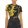 Versace Jeans Couture Tee Black & Gold -Hot Sale Clothing Store VJEA WS62 V1