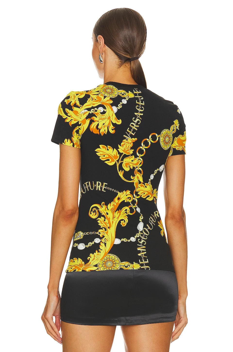 Versace Jeans Couture Tee Black & Gold 5 Versace Jeans Couture Tee Black & Gold - Image 3