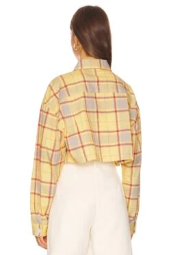 Cropped Denim Jacket Plaid 10 Cropped Denim Jacket Plaid -Hot Sale Clothing Store WWWR WO16 V4