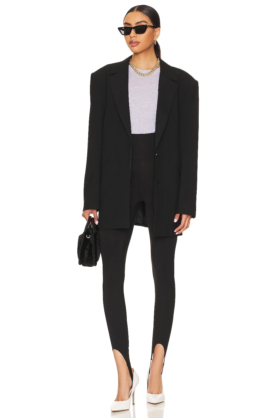 Stirrup Legging Black 6 Stirrup Legging Black - Image 4