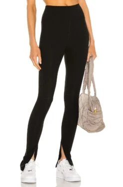 Hot Sale Clothing Store 25 9 To 5 Slit Pant Black